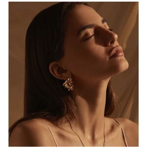 Amber Sceats Reese Earrings Gold Plated